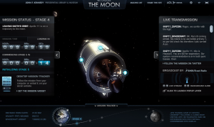 we choose the moon